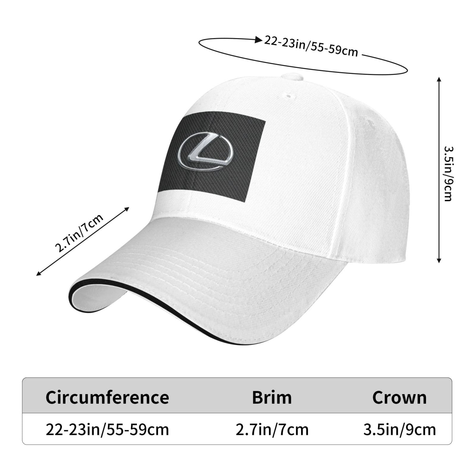 Amazon.co.jp: Lexus (1) Bent Brim Hat, Hip Hop Cap, Baseball Cap